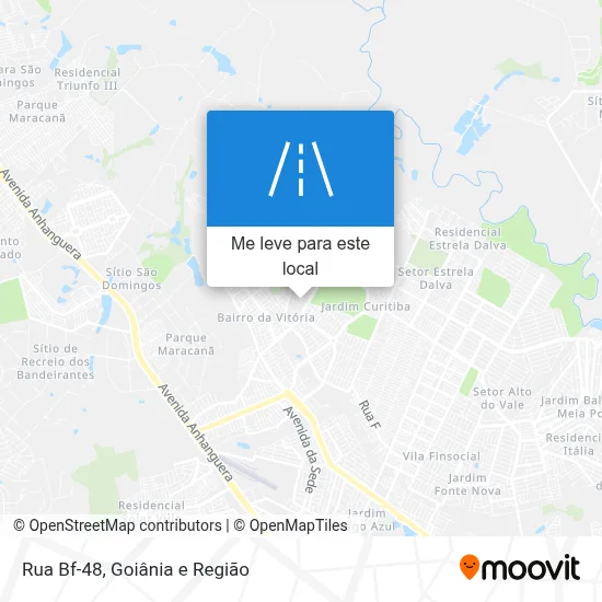 Rua Bf-48 mapa