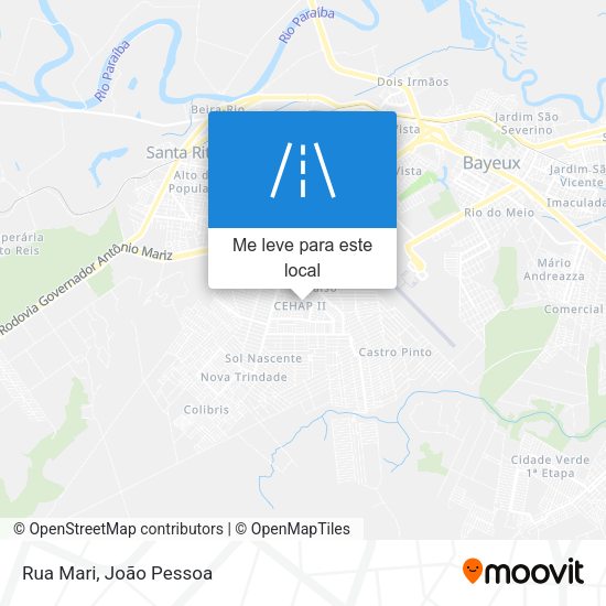 Rua Mari mapa