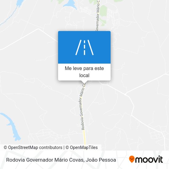 Rodovia Governador Mário Covas mapa