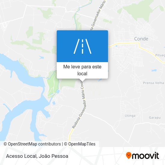 Acesso Local mapa