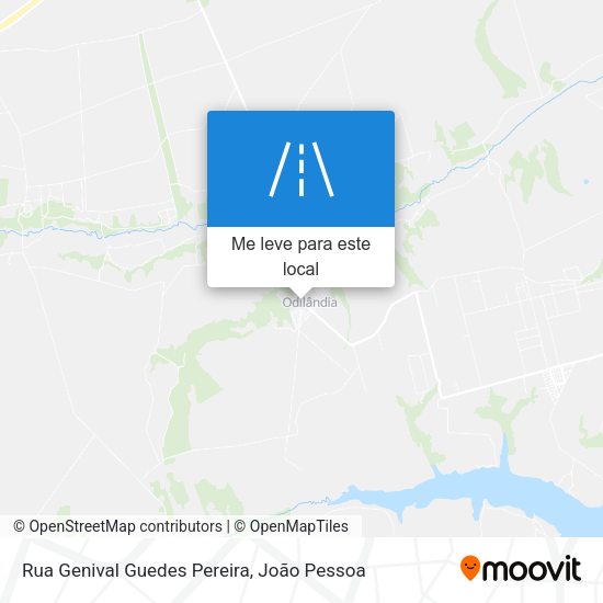 Rua Genival Guedes Pereira mapa