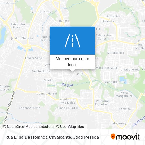 Rua Elisa De Holanda Cavalcante mapa