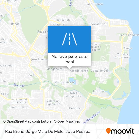 Rua Breno Jorge Maia De Melo mapa