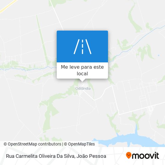 Rua Carmelita Oliveira Da Silva mapa