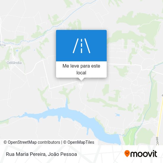 Rua Maria Pereira mapa