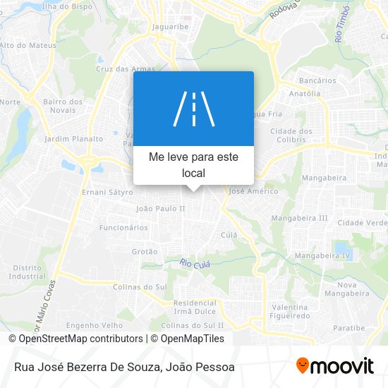 Rua José Bezerra De Souza mapa