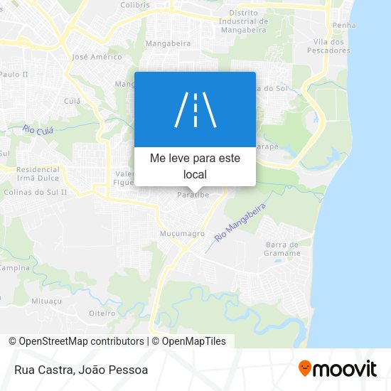 Rua Castra mapa