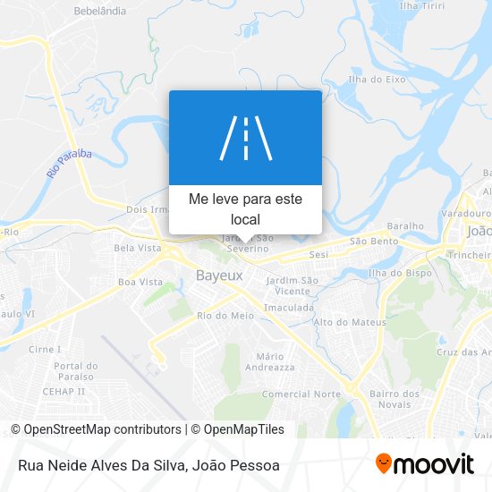 Rua Neide Alves Da Silva mapa