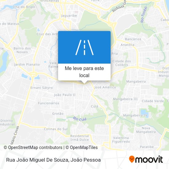 Rua João Miguel De Souza mapa