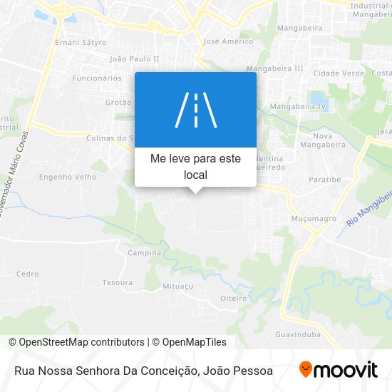 Rua Nossa Senhora Da Conceição mapa