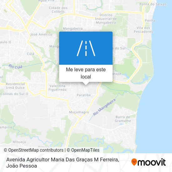 Avenida Agricultor Maria Das Graças M Ferreira mapa