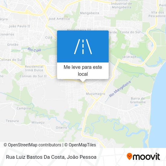 Rua Luiz Bastos Da Costa mapa