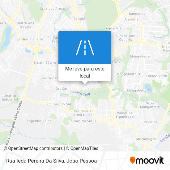 Rua Ieda Pereira Da Silva mapa
