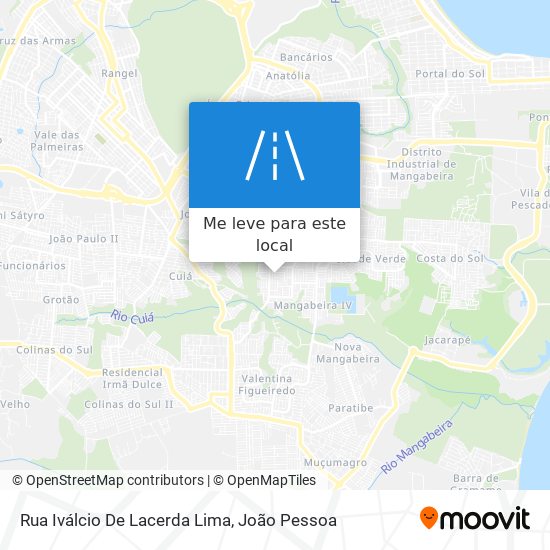 Rua Iválcio De Lacerda Lima mapa