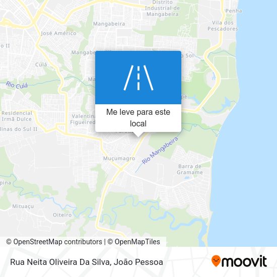 Rua Neita Oliveira Da Silva mapa