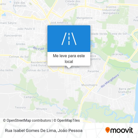Rua Isabel Gomes De Lima mapa