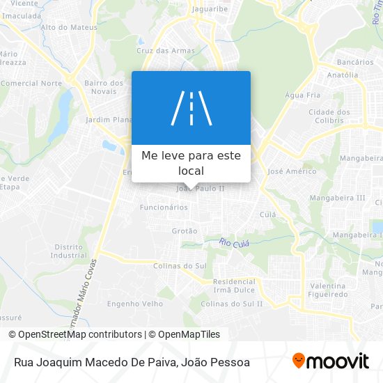 Rua Joaquim Macedo De Paiva mapa