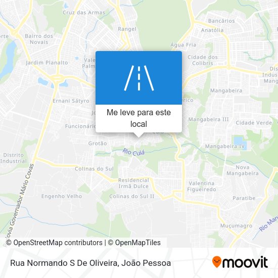 Rua Normando S De Oliveira mapa