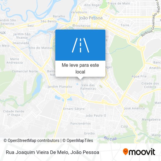 Rua Joaquim Vieira De Melo mapa