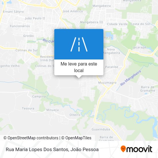 Rua Maria Lopes Dos Santos mapa