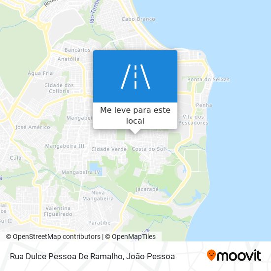 Rua Dulce Pessoa De Ramalho mapa