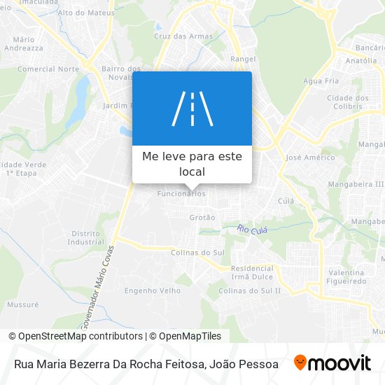 Rua Maria Bezerra Da Rocha Feitosa mapa