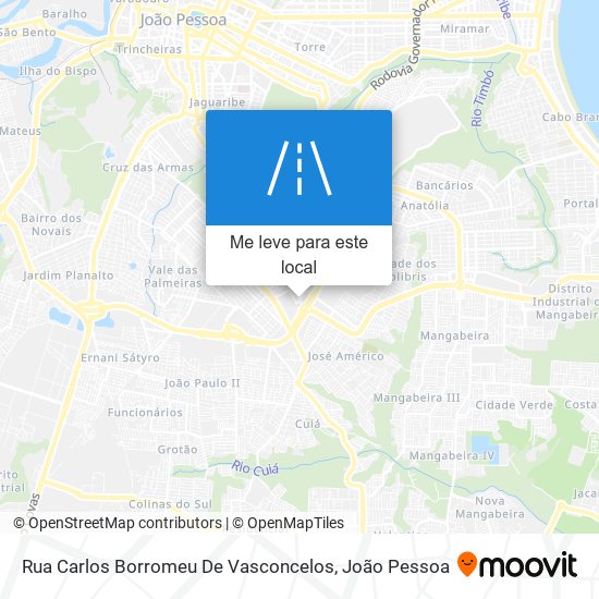 Rua Carlos Borromeu De Vasconcelos mapa