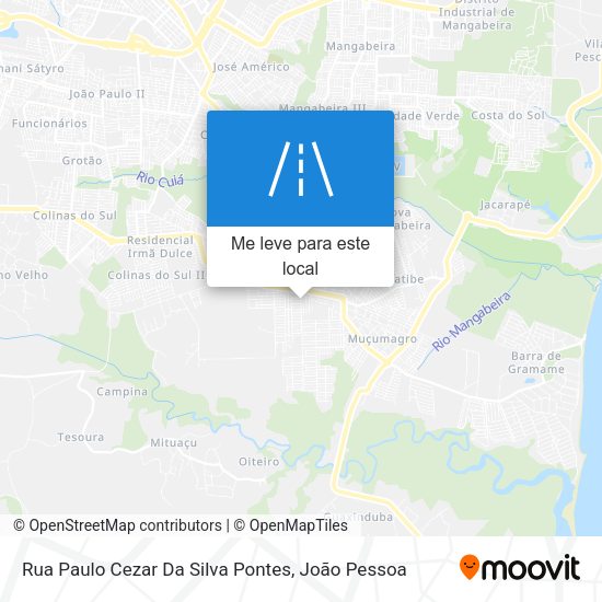 Rua Paulo Cezar Da Silva Pontes mapa