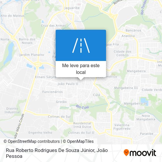 Rua Roberto Rodrigues De Souza Júnior mapa