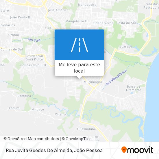 Rua Juvita Guedes De Almeida mapa