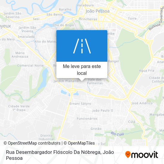Rua Desembargador Flóscolo Da Nóbrega mapa
