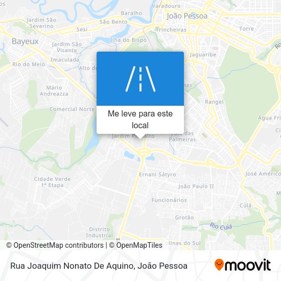 Rua Joaquim Nonato De Aquino mapa