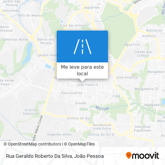 Rua Geraldo Roberto Da Silva mapa