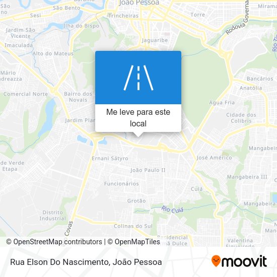 Rua Elson Do Nascimento mapa