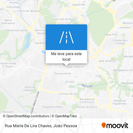 Rua Maria De Lira Chaves mapa