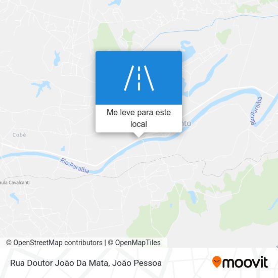 Rua Doutor João Da Mata mapa