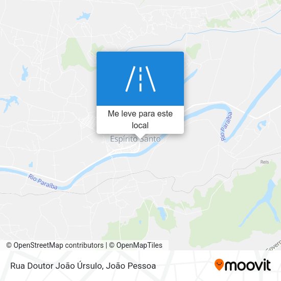 Rua Doutor João Úrsulo mapa