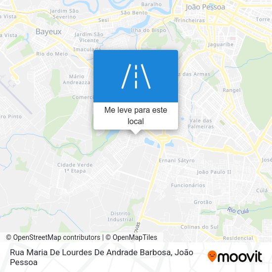 Rua Maria De Lourdes De Andrade Barbosa mapa