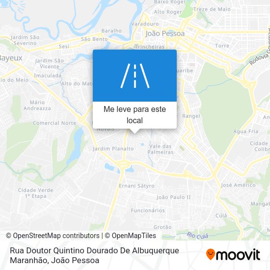 Rua Doutor Quintino Dourado De Albuquerque Maranhão mapa