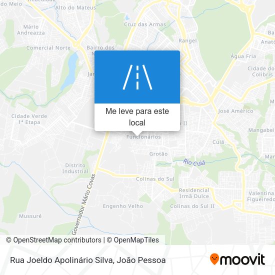 Rua Joeldo Apolinário Silva mapa