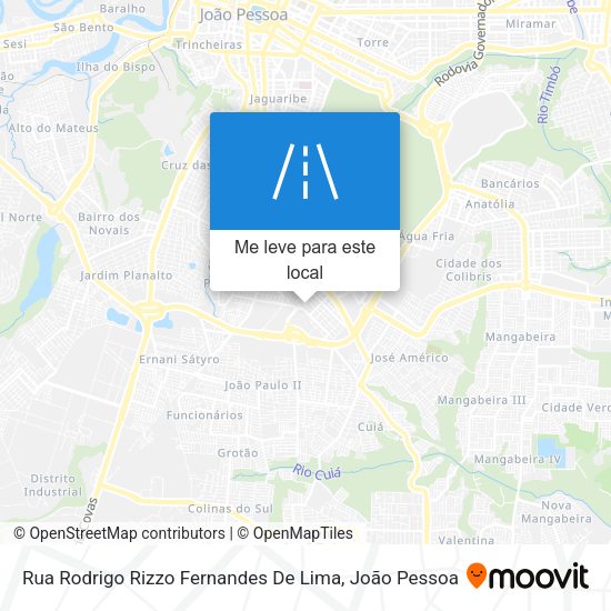 Rua Rodrigo Rizzo Fernandes De Lima mapa