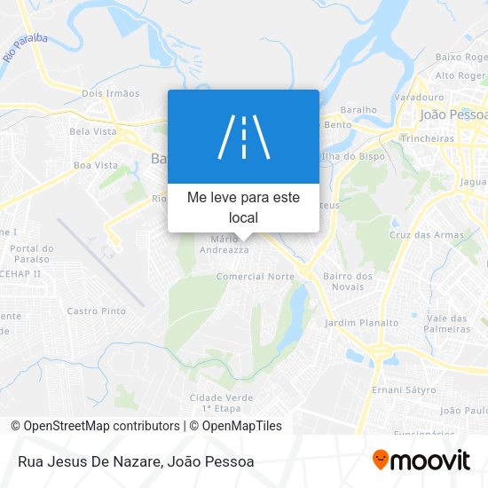 Rua Jesus De Nazare mapa