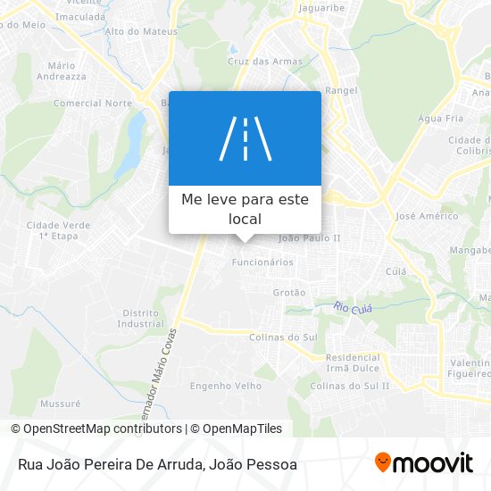 Rua João Pereira De Arruda mapa