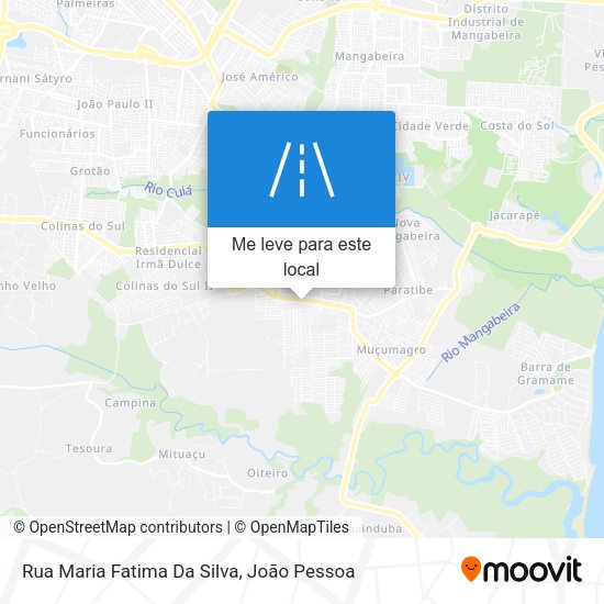 Rua Maria Fatima Da Silva mapa