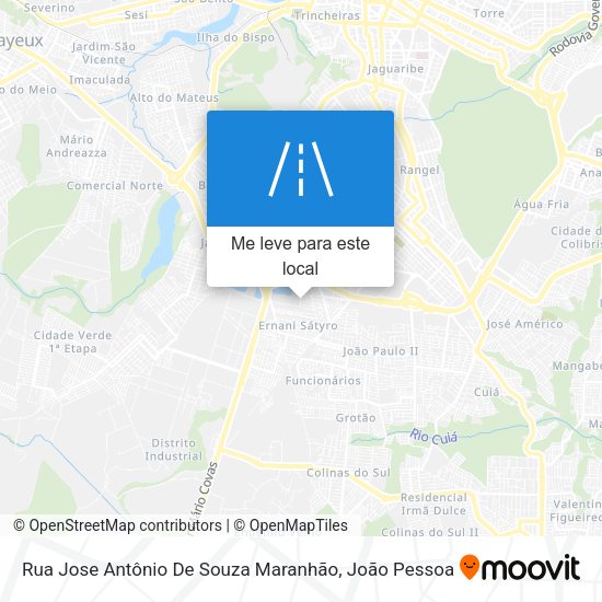 Rua Jose Antônio De Souza Maranhão mapa