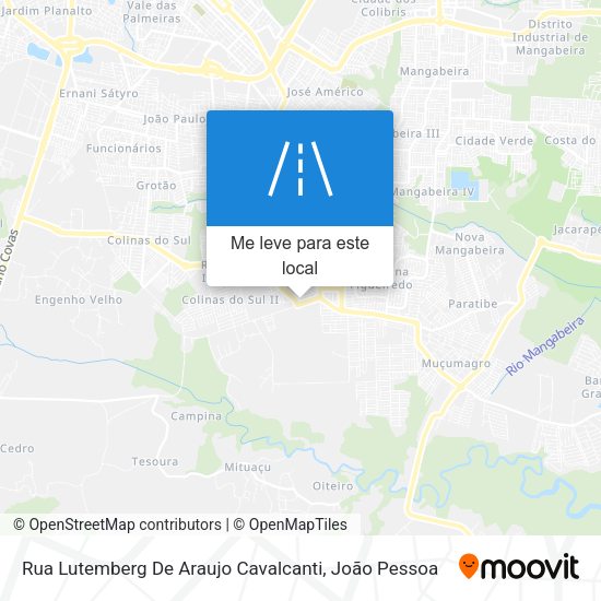 Rua Lutemberg De Araujo Cavalcanti mapa