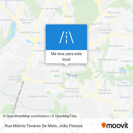 Rua Marcio Tavares De Melo mapa
