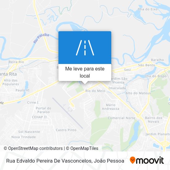 Rua Edvaldo Pereira De Vasconcelos mapa