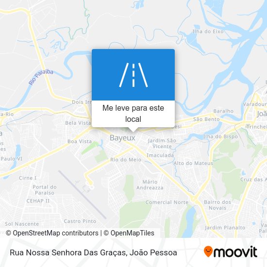 Rua Nossa Senhora Das Graças mapa