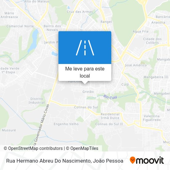 Rua Hermano Abreu Do Nascimento mapa